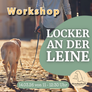 Locker an der Leine - entspannt unterwegs im Alltag